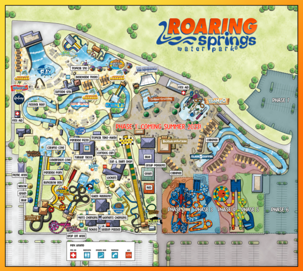 Park Map & Directions | Roaring Springs Water Park - Boise, ID